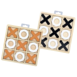 Wooden Naughts & Crosses Game